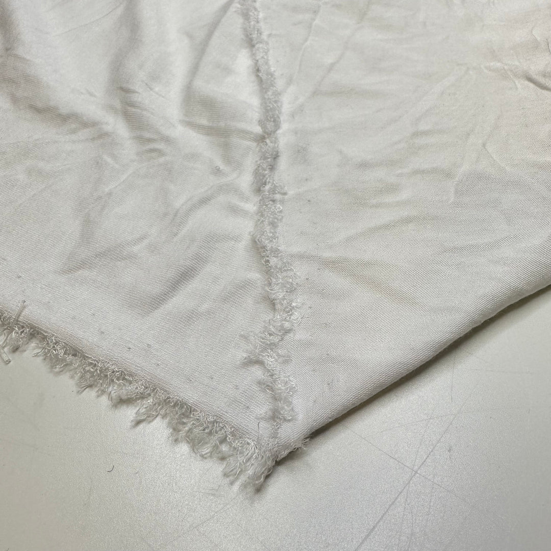 Late Season Snow - Bamboo Knit - White - 3.85M Bundle