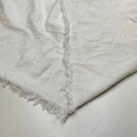 Late Season Snow - Bamboo Knit - White - 3.85M Bundle