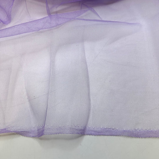 Grape Soda Bubbles - Vintage Tulle Poly Knit - Light Purple - 4.8M Bundle