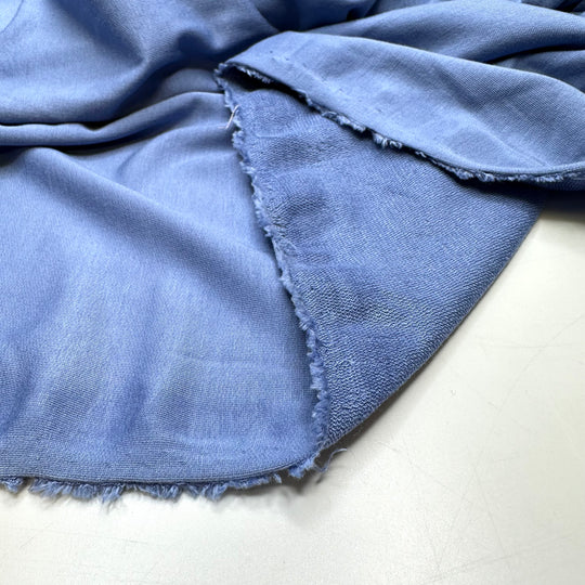 Periwinkle - French Terry Bamboo Blend Knit - Light Blue - Bundles