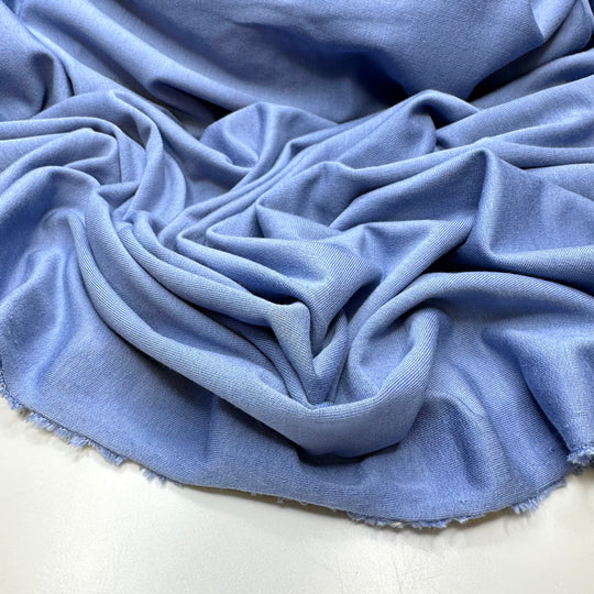 Periwinkle - French Terry Bamboo Blend Knit - Light Blue - Bundles