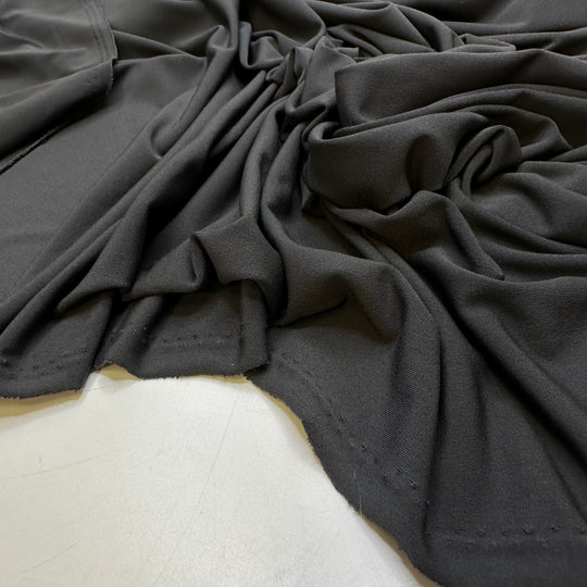 Machine Basting - Polyester Blend Knit - Dark Grey - 1.6M Bundle