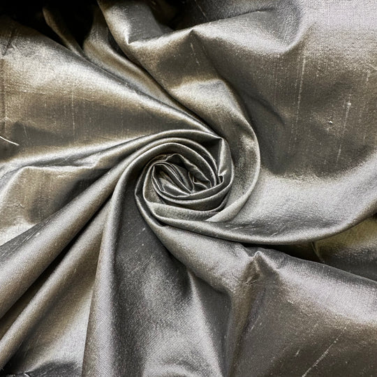 Facing - Silk Blend Woven - Grey - 3M Bundle