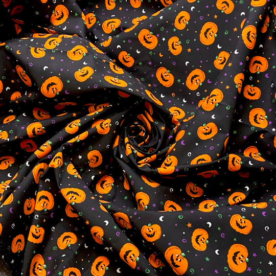 Fall 2024 Collection - Synthetic Blend Woven - Black Multi Pumpkin - 2.6M Bundle