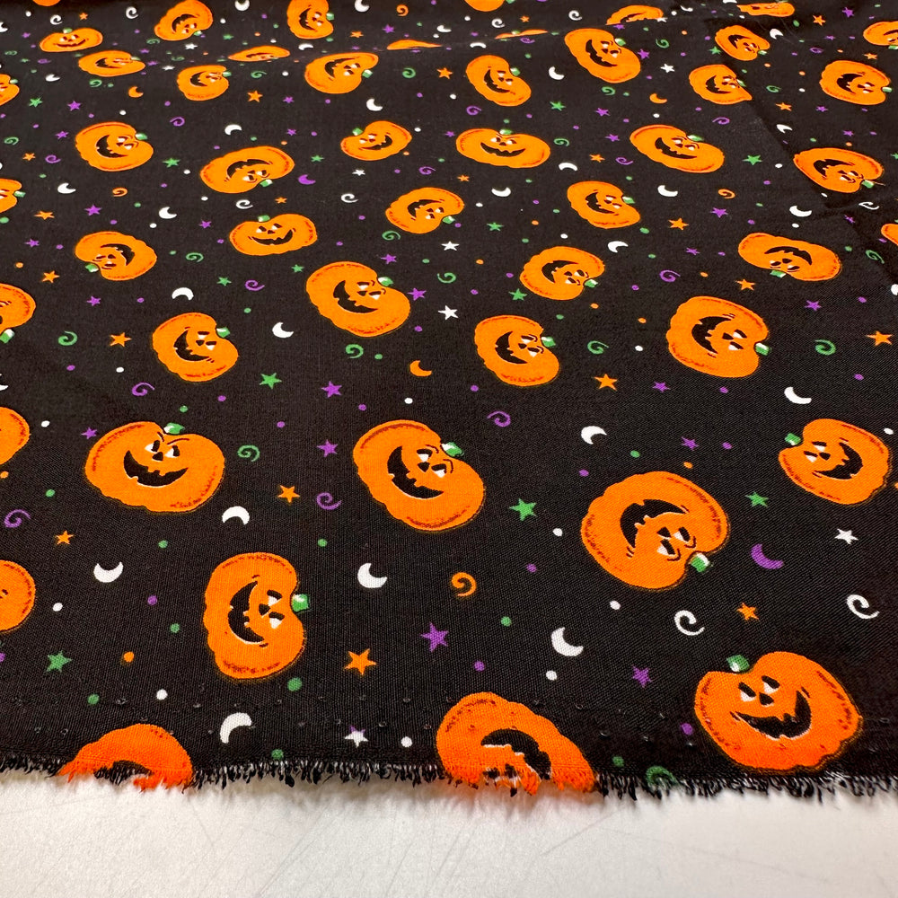 Fall 2024 Collection - Synthetic Blend Woven - Black Multi Pumpkin - 2.6M Bundle
