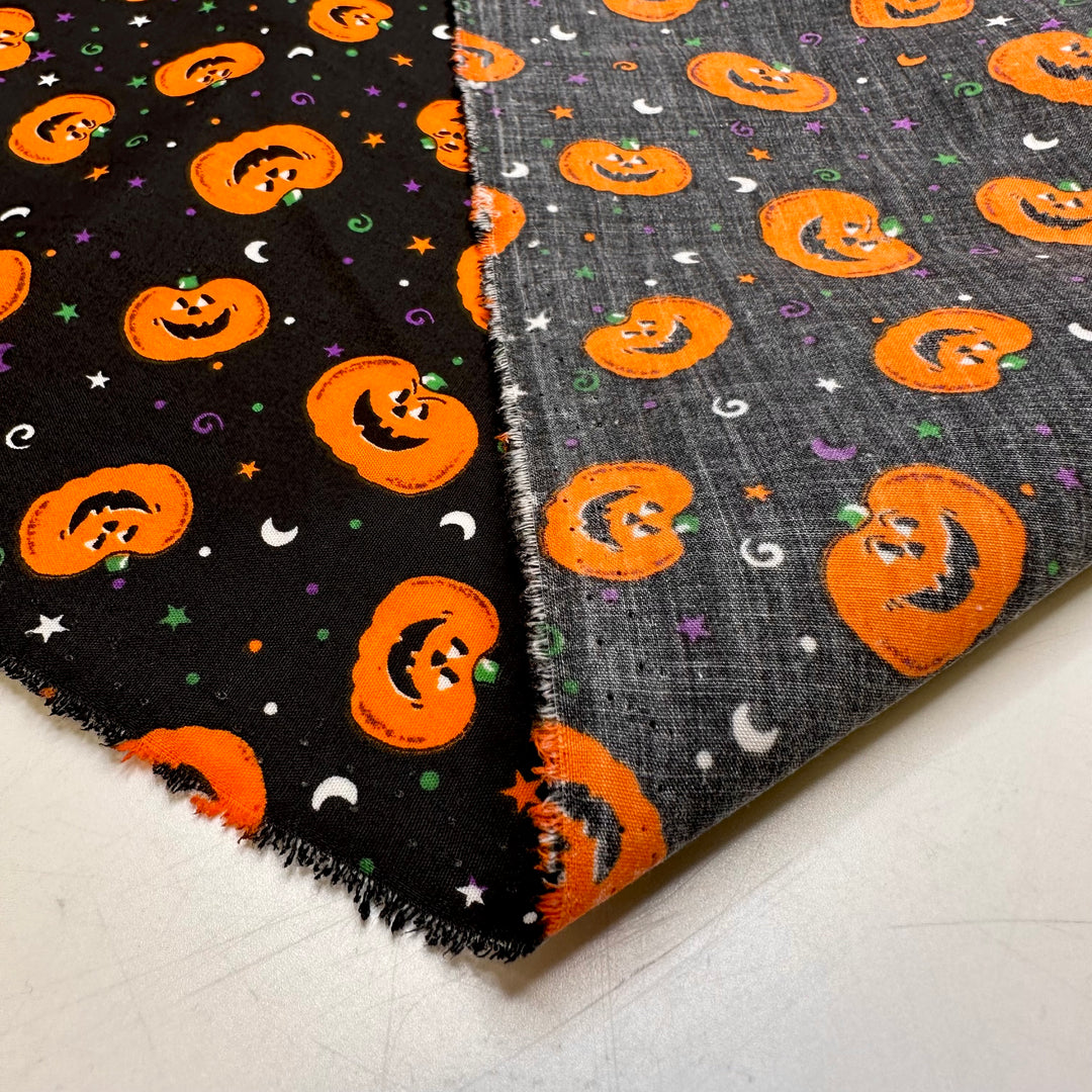 Fall 2024 Collection - Synthetic Blend Woven - Black Multi Pumpkin - 2.6M Bundle