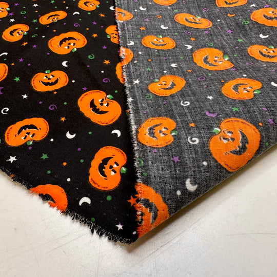 Fall 2024 Collection - Synthetic Blend Woven - Black Multi Pumpkin - 2.6M Bundle