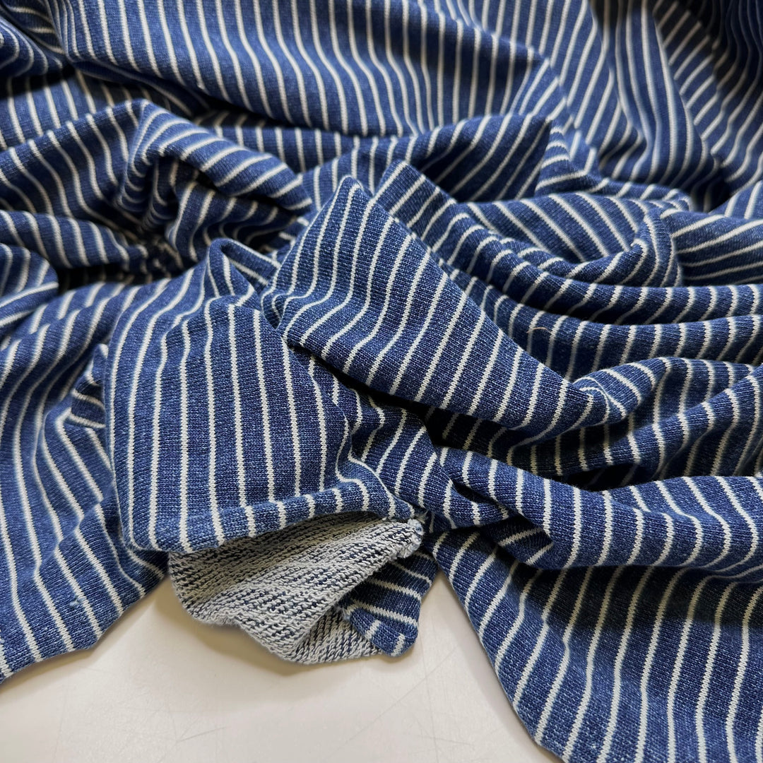 Feeling The Weight Of It All - Cotton Blend Knit - Navy/White Stripes - 3M Bundle