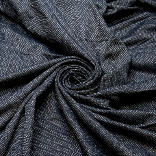 Ironing My Favourite Suit - Polyester Blend Knit - Grey Geometric - 3.55M Bundle