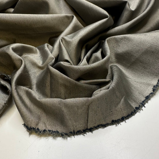 Zoolander Strikes Again - Rib Weave Polyester Blend Woven - Silver - 3.3M Bundle