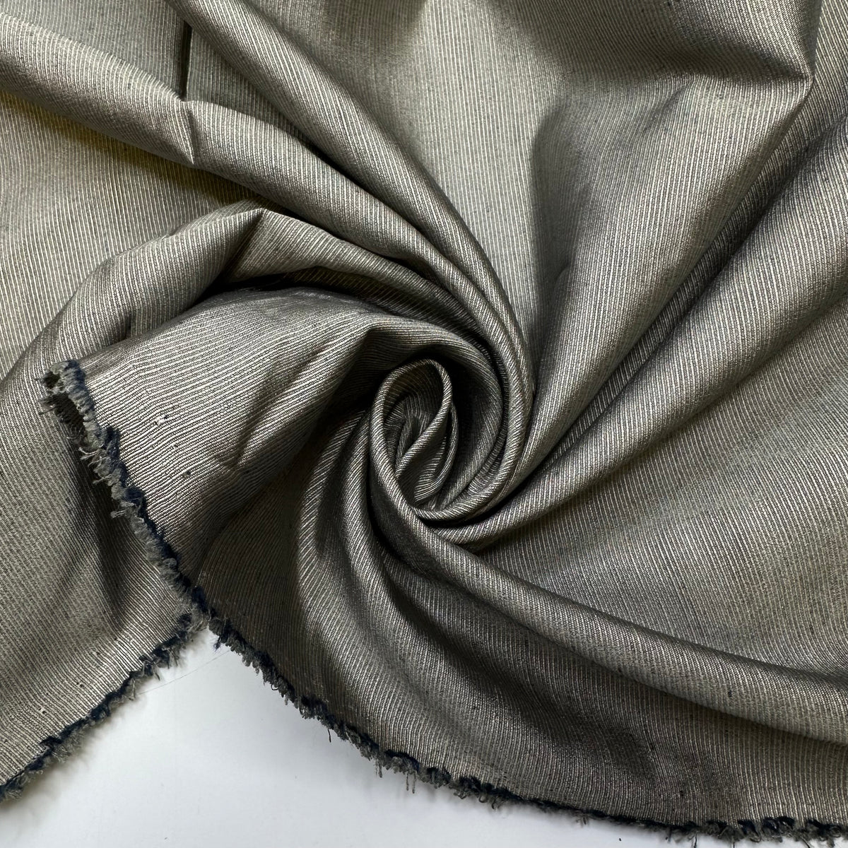 Zoolander Strikes Again - Rib Weave Polyester Blend Woven - Silver - 3.3M Bundle