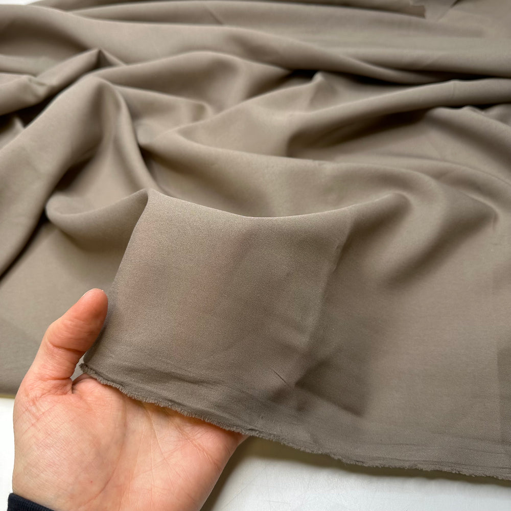 Dressing In Neutrals - Small Embroidered Section Poly Woven - Grey - 4.2M Bundle
