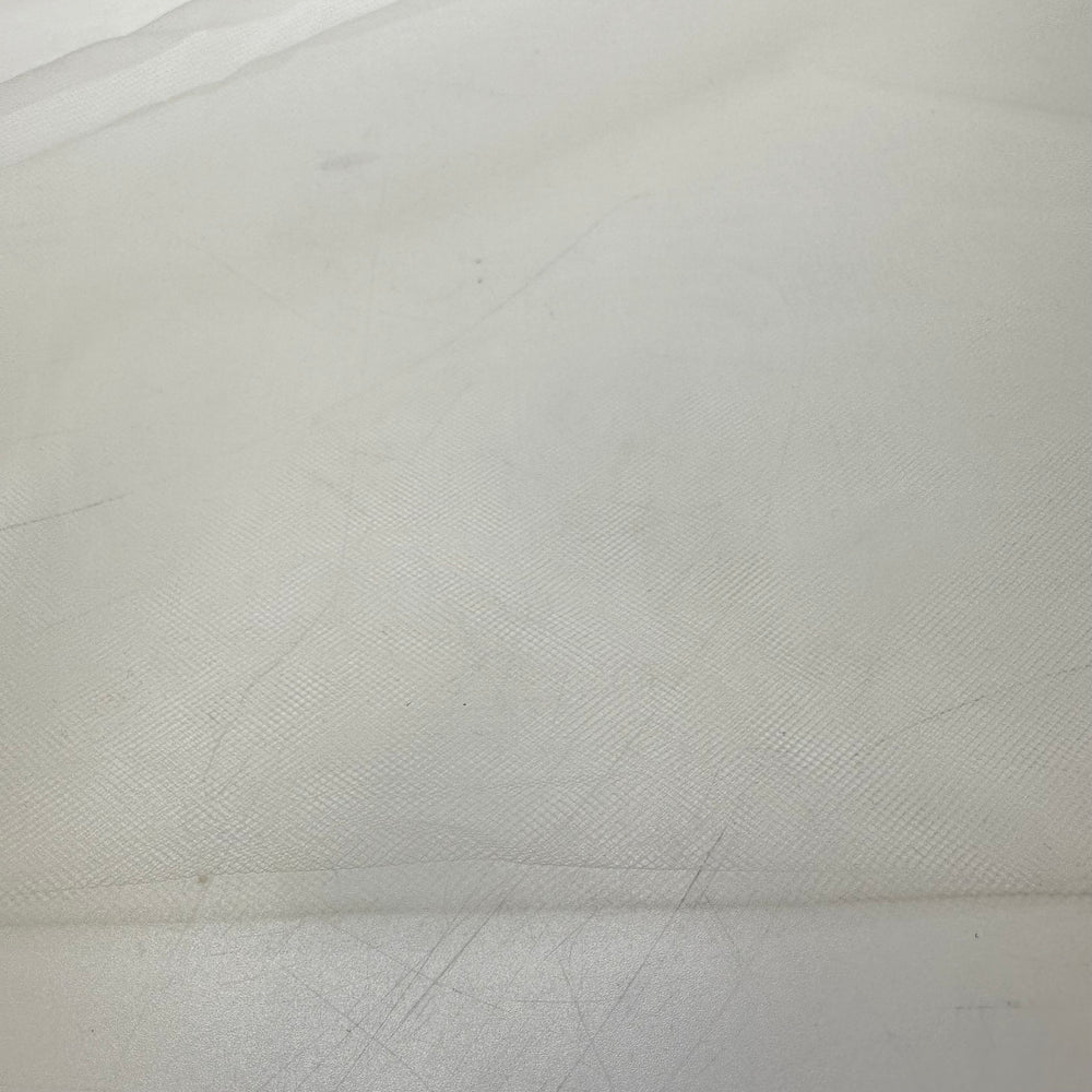 Cleaning The Windows - Tulle Poly Woven - White - 3.1M Bundle