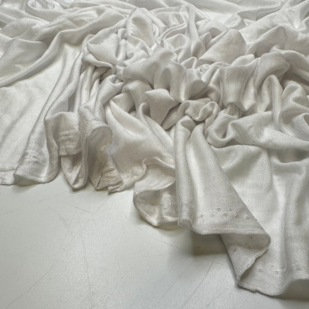 Cleaning Under The Fridge - Cotton Blend Knit - White - 1.9M Bundle