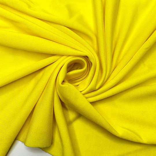 Uncovering This Beauty - Jersey Polyester Blend Knit - Yellow - 1.4M Bundle