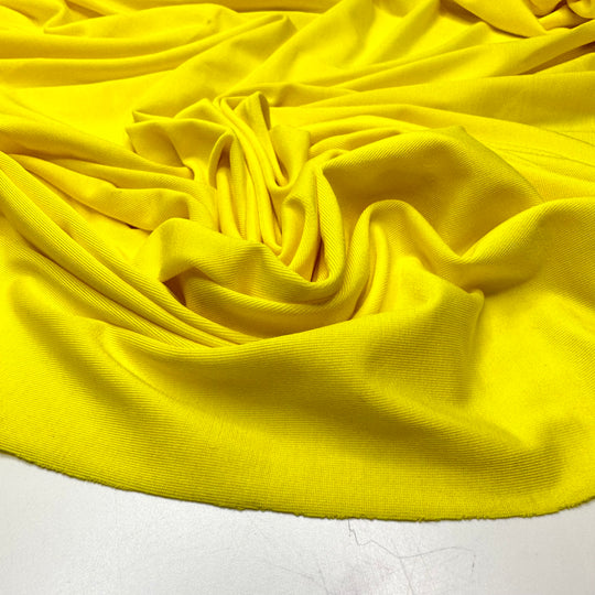 Uncovering This Beauty - Jersey Polyester Blend Knit - Yellow - 1.4M Bundle