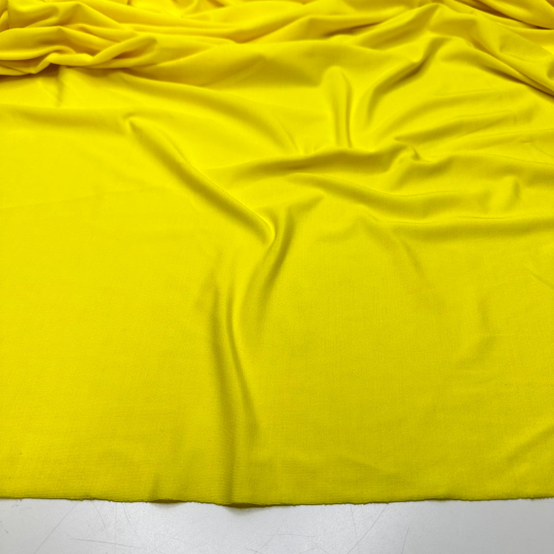 Uncovering This Beauty - Jersey Polyester Blend Knit - Yellow - 1.4M Bundle