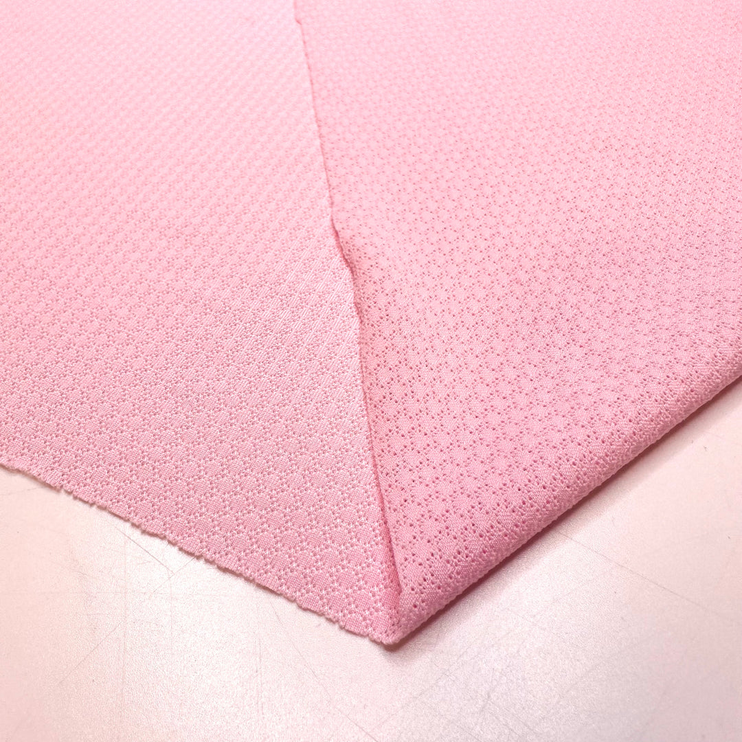 Getting Ready For A Spa Day - Polyester Blend Knit - Light Pink - 1.1M Bundle