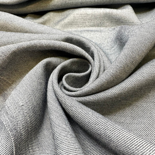 Keep Sakes - Twill Weave Polyester Blend Woven - Grey - 1M Bundle