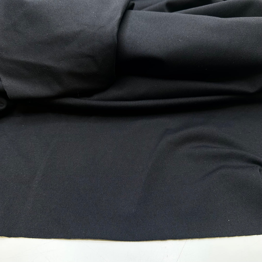Student Escapes - Rib Knit Polyester Blend Knit - Black - 2.6M Bundle