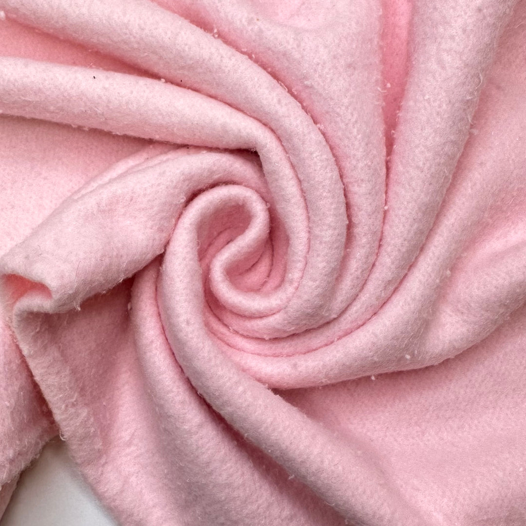 Time To Chillax - Tubular Jersey Fleece Poly Knit - Light Pink - 1.8M Bundle