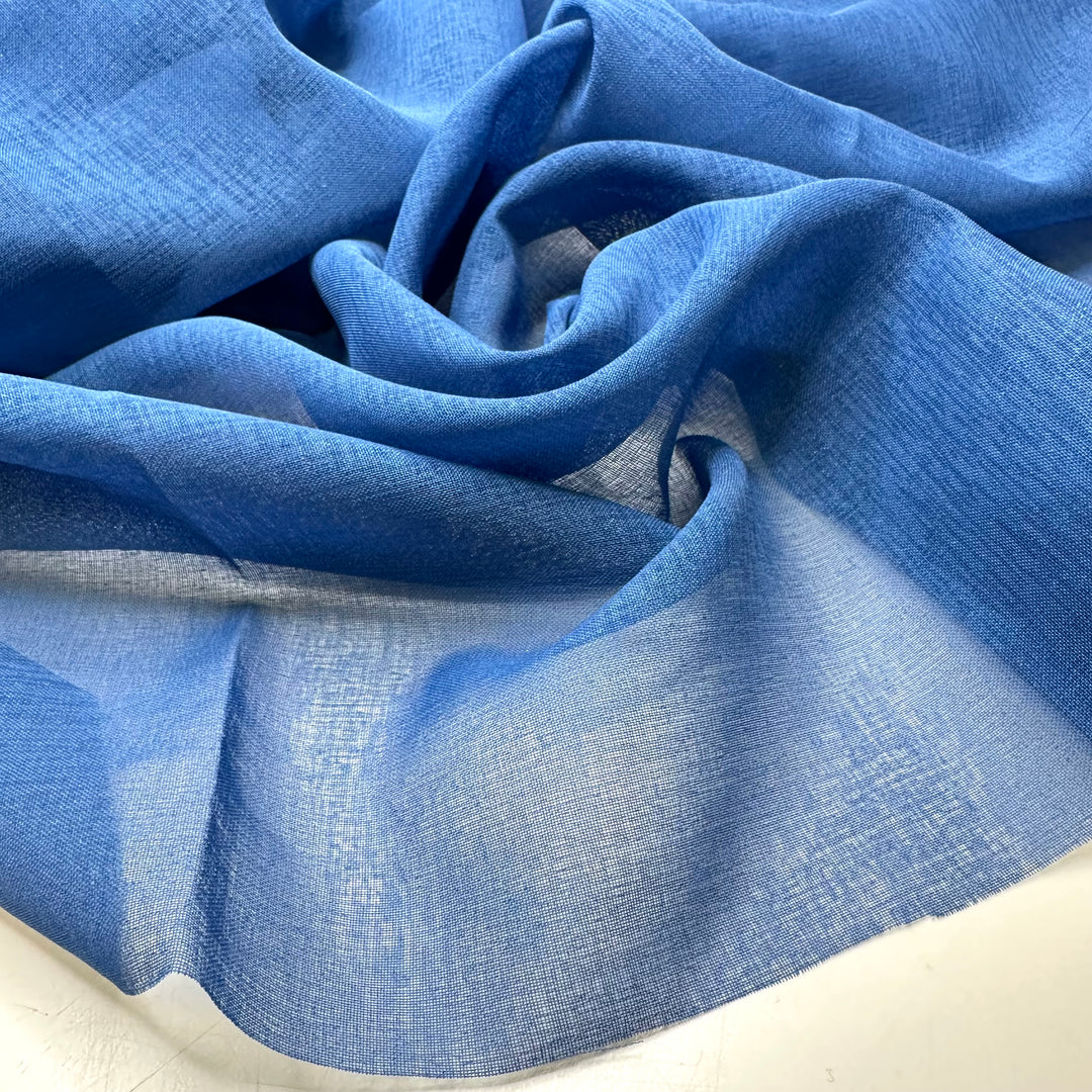 Clear Vision For The Term Ahead - Polyester Blend Woven - Blue - 2.9M Bundle