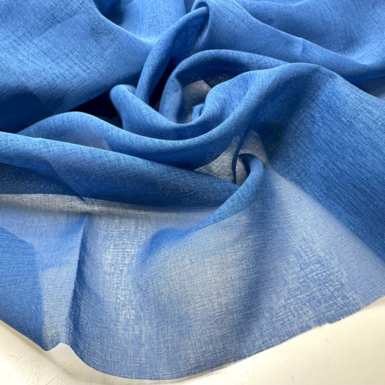 Clear Vision For The Term Ahead - Polyester Blend Woven - Blue - 2.9M Bundle