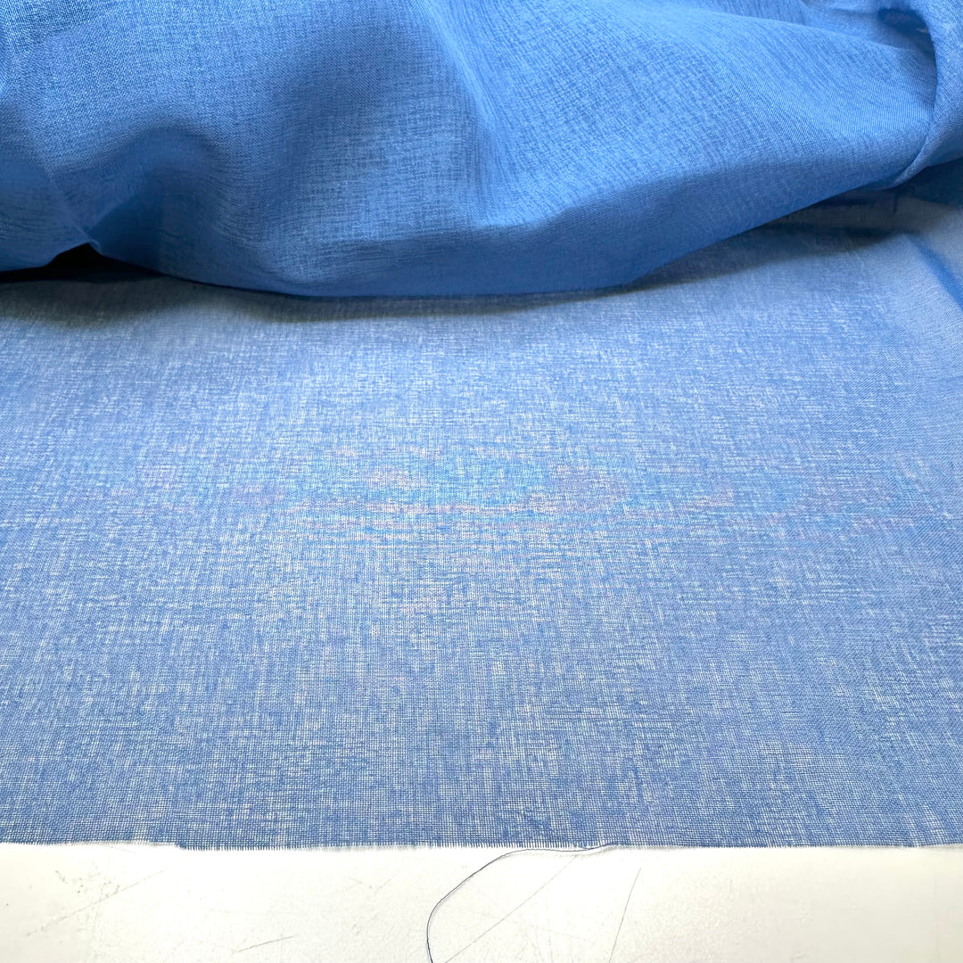 Clear Vision For The Term Ahead - Polyester Blend Woven - Blue - 2.9M Bundle