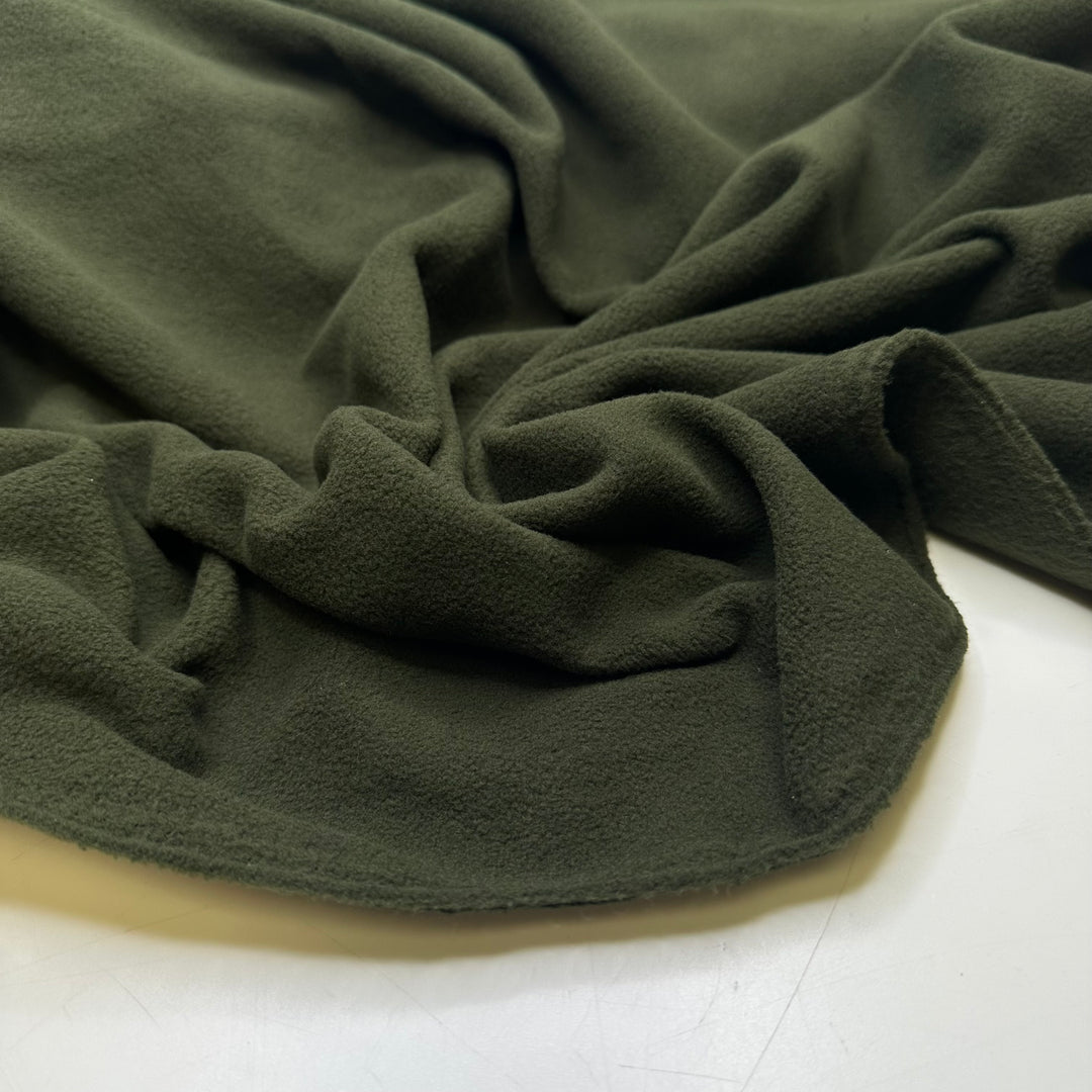 Camping Trip - Fleece Polyester Blend Knit - Dark Green - 1.7M Bundle
