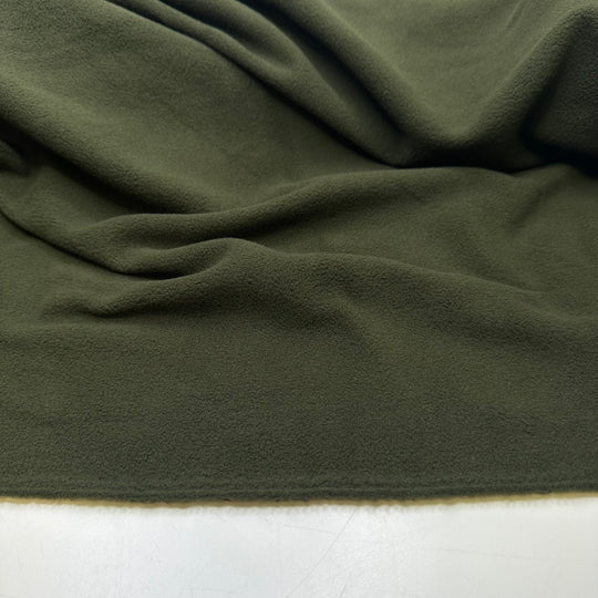 Camping Trip - Fleece Polyester Blend Knit - Dark Green - 1.7M Bundle