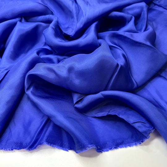 Upping My Crafternoon - Bemberg Cotton Blend Woven - Blue - 2M Bundle