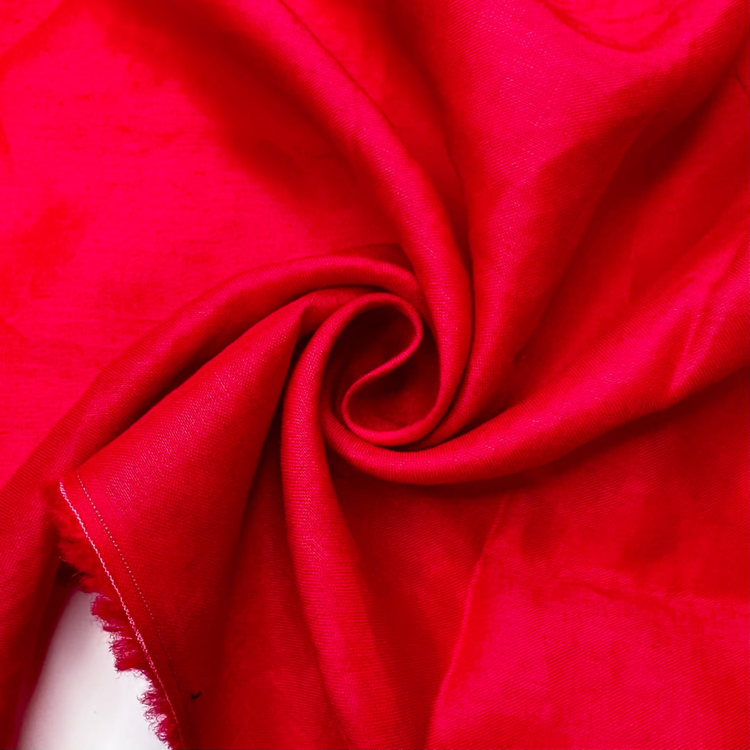 Raspberry Blush - Linen Blend Woven - Red/Pink - 1.4M Bundle