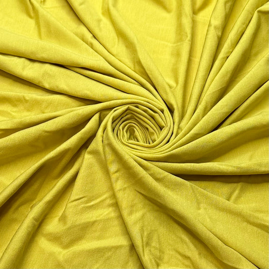 Practical Joker - Jersey Cotton Blend Knit - Yellow - 1.6M Bundle