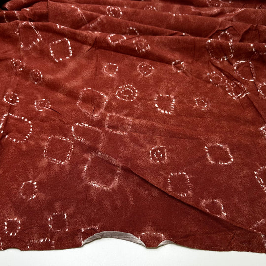 Coming Back Around - Tencel/Cotton Woven - Burgundy/White Abstract - 2.7M Bundle
