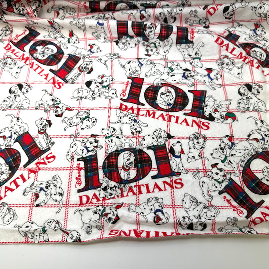 Puppy Surprise - Flanelette Cotton Woven - White Multi 101 Dalmations - 1.4M Bundle