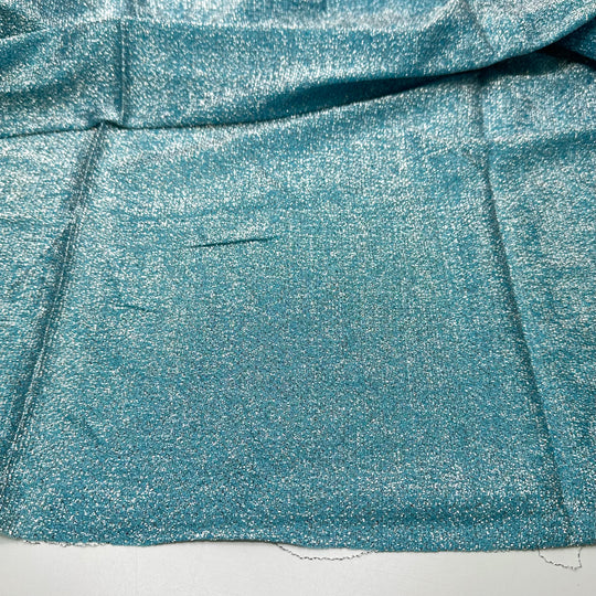 Surprise Party - Metallic Poly Knit - Blue/Silver - 1.4M Bundle