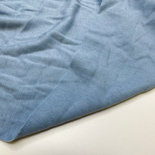 Blooming Rain - Jersey Cotton Blend Knit - Light Blue - 1.8M Bundle