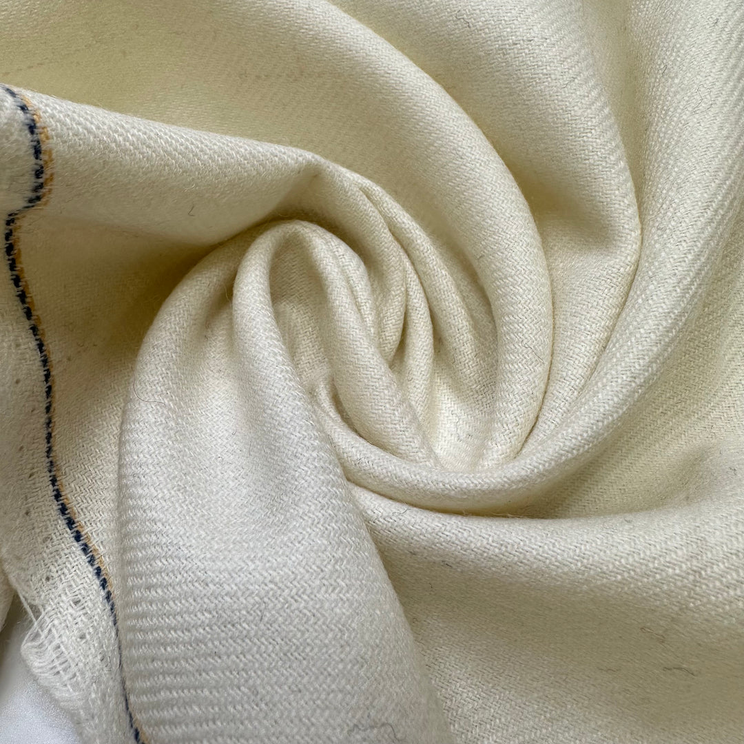 Gerbera Daisy - Crepe Wool Woven - Cream - 2.5M Bundle