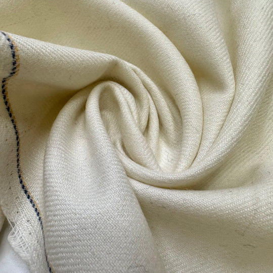 Gerbera Daisy - Crepe Wool Woven - Cream - 2.5M Bundle