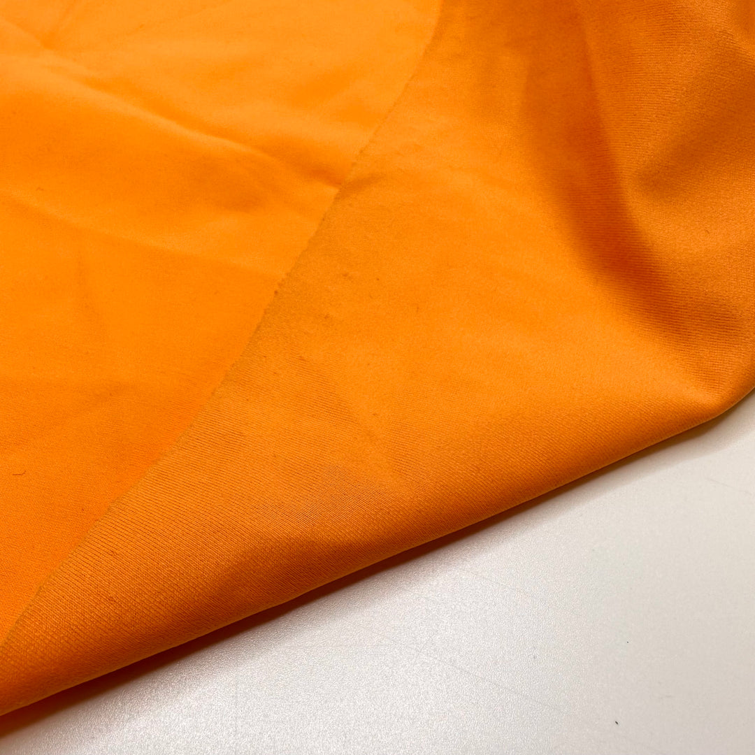 Gladiolus - Water Resistant Jersey Polyester Blend Knit - Peach Orange - 1.3M Bundle