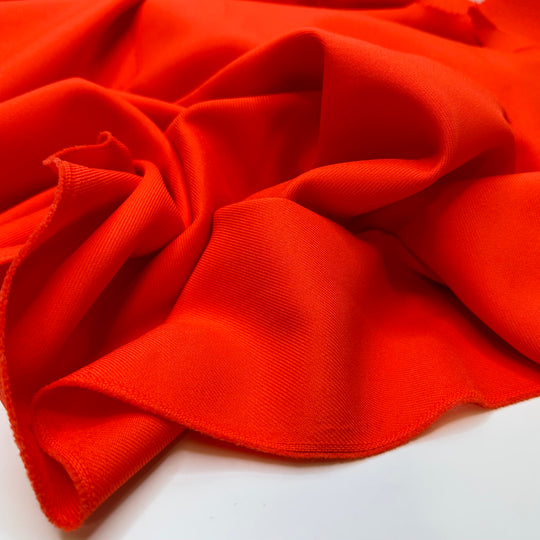 Red Red Rose - Twill Weave Poly Woven - Red - 1.1M Bundle