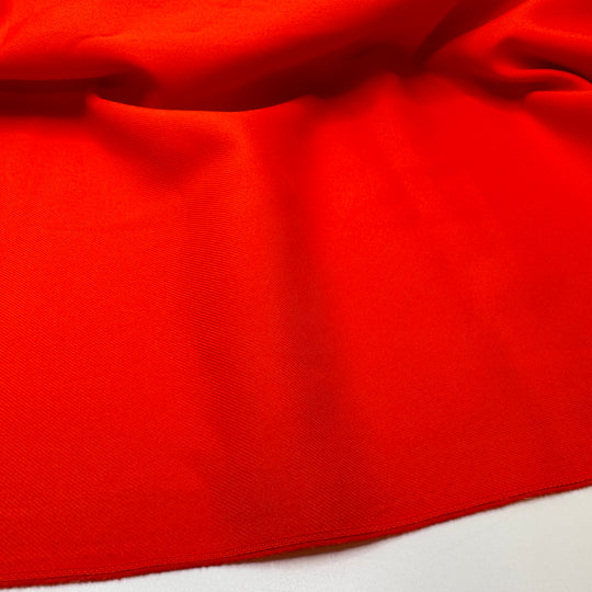 Red Red Rose - Twill Weave Poly Woven - Red - 1.1M Bundle