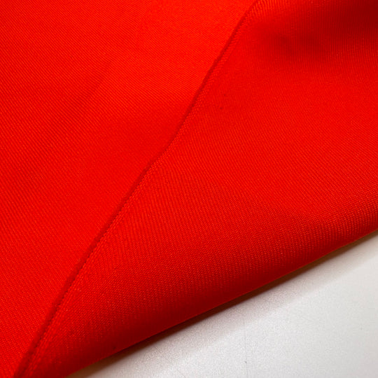 Red Red Rose - Twill Weave Poly Woven - Red - 1.1M Bundle