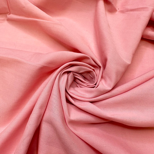 Chrysanthemum - Polyester Blend Woven - Light Pink - 2.2M Bundle