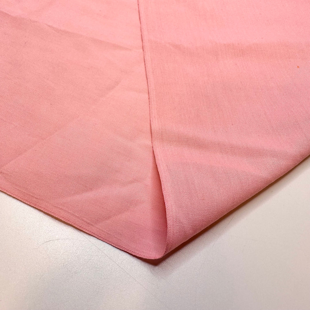 Chrysanthemum - Polyester Blend Woven - Light Pink - 2.2M Bundle
