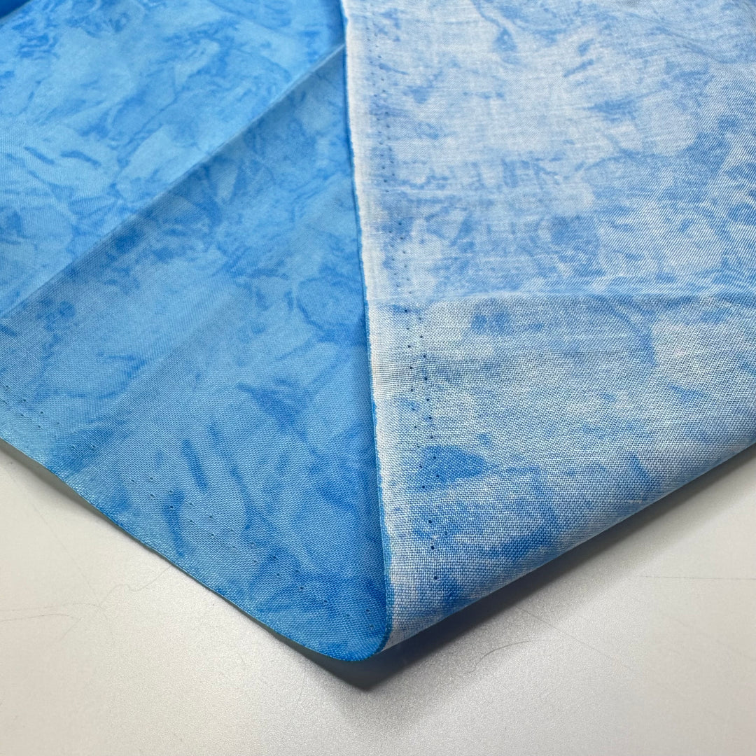 Flowers By The Pool - Cotton Woven - Light Blue Abstract - 1.2M Bundle