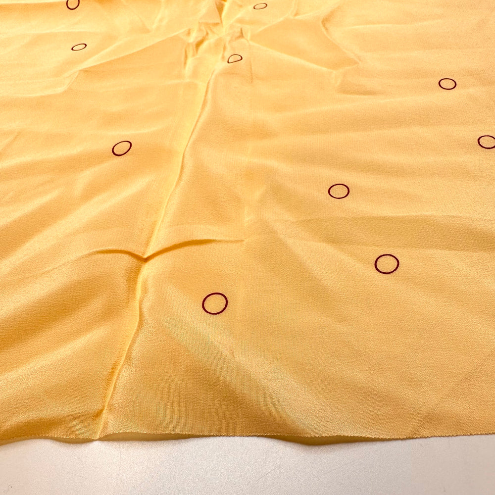 Honeysuckle - Silk Woven - Dark Red/Cream Circles - 1.85M Bundle