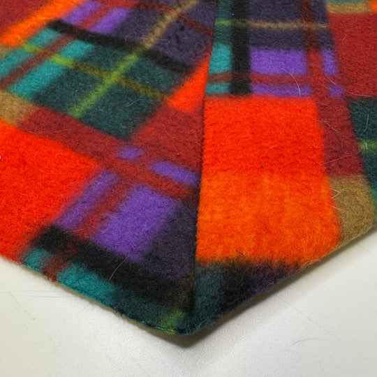 Designing A Bouquet - Fleece Polyester Blend Knit - Multi Plaid - 1.1M Bundle
