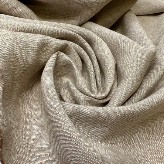 Before The Chocolate Chips Are Added - Linen Blend Woven - Light Beige - 2.7M Bundle