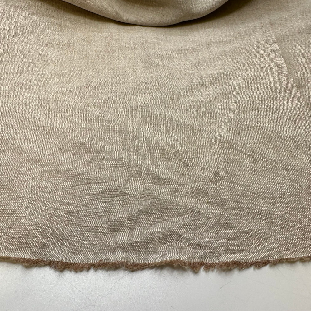Before The Chocolate Chips Are Added - Linen Blend Woven - Light Beige - 2.7M Bundle